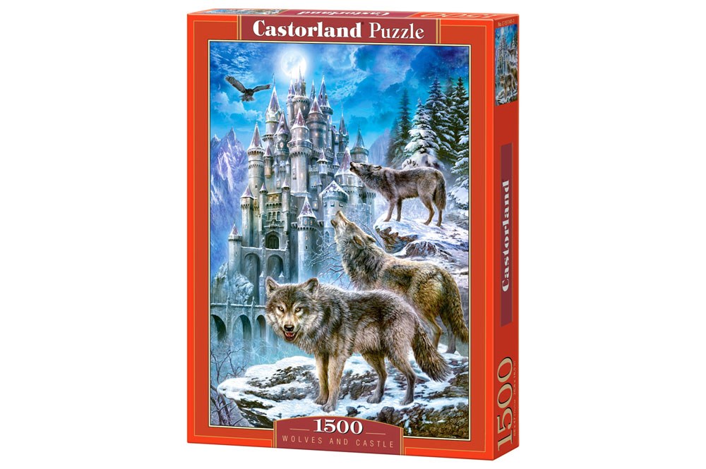 CASTORLAND 52073 500 TEILE PUZZLE VALLEY OF THE WOLVES